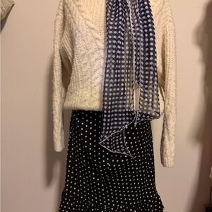 Vintage Polka Dot Skirt